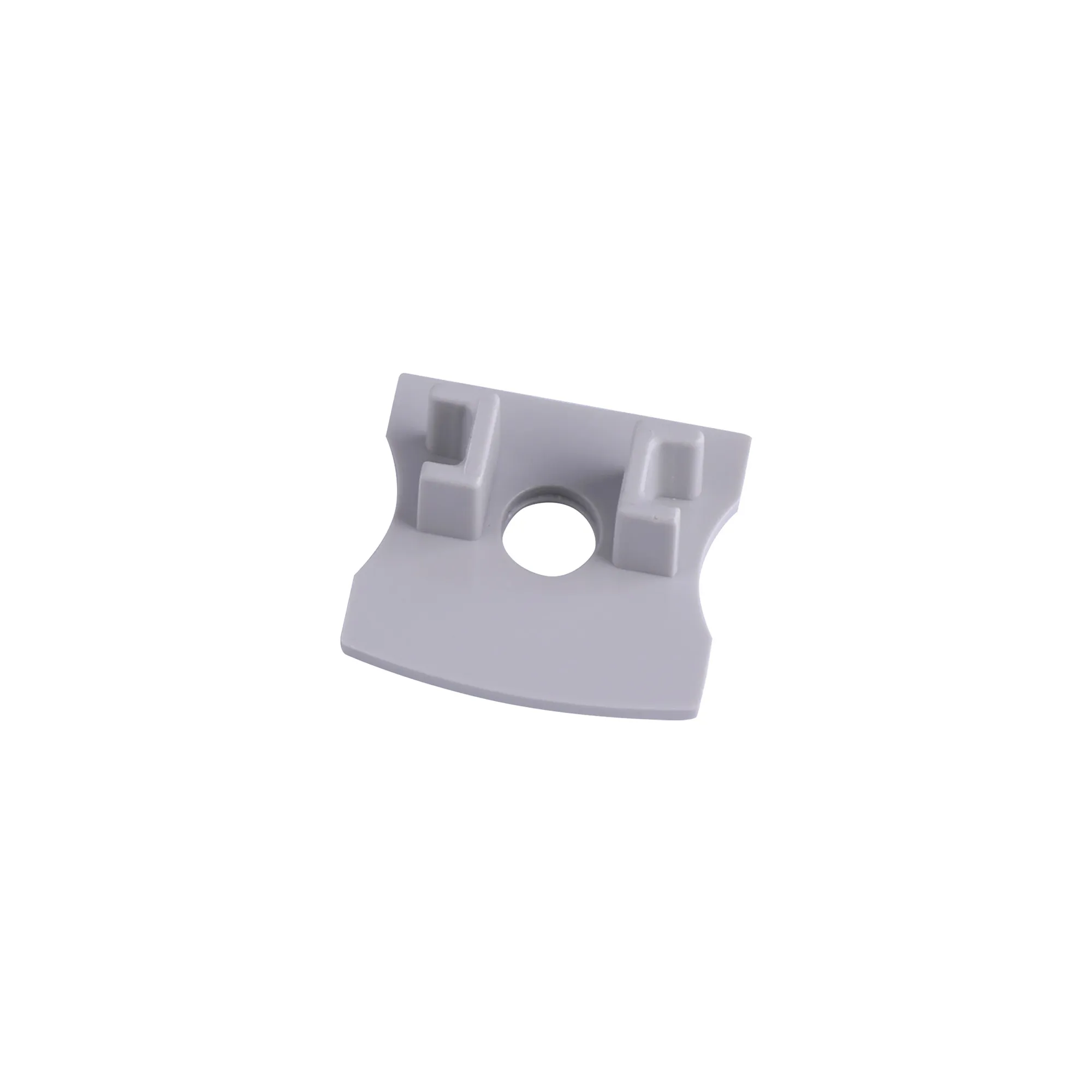 M7397  Tiras 17.3 x 15.7mm Grey Profile End Cap With Hole (1pc) for M7394